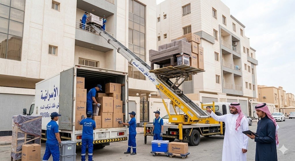 شركة نقل عفش بالدمام بأسعار رخيصة: عمالة مدربة