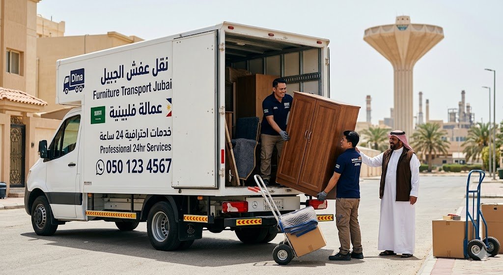 مستودعات تخزين أثاث في الجبيل الصناعية مجهزة ضد الحرارة والرطوبة