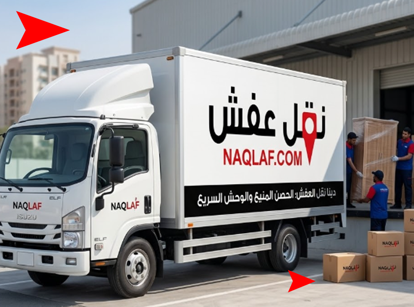 دينا نقل عفش: الحصن المنيع والوحش السريع (المغلق والمكشوف) – دليلك لإنقاذ أثاثك!